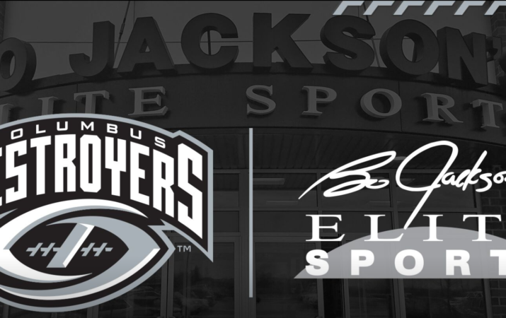 Columbus Destroyers Name Bo Jackson’s Elite Sports “Official Practice Facility”